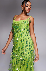 Sequin Maxi Dress
