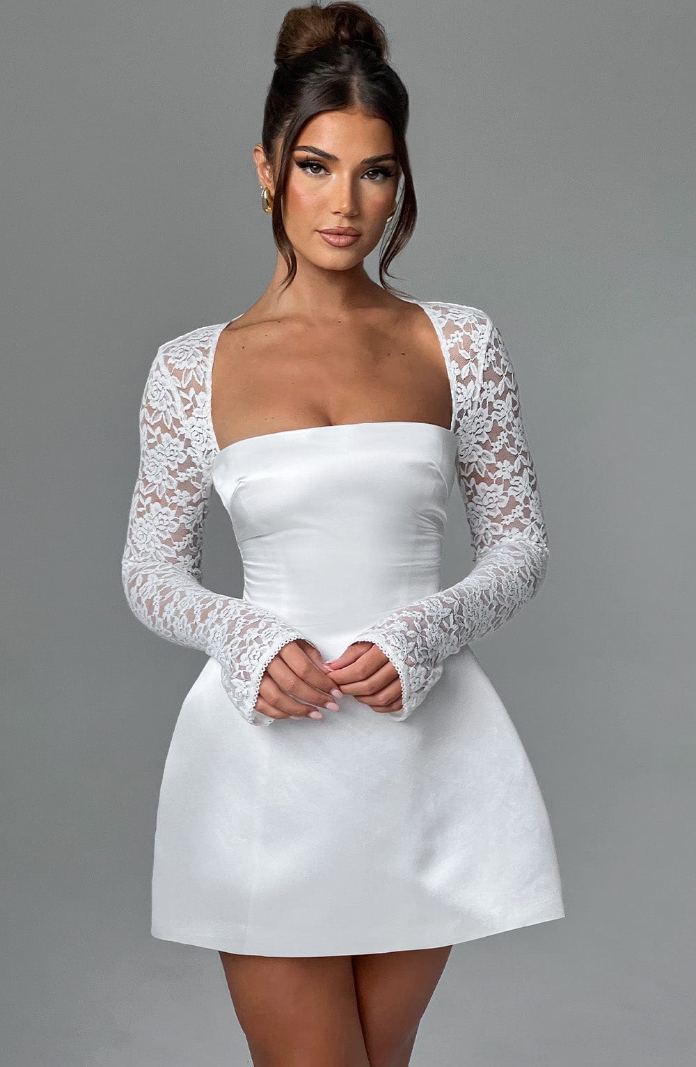 Liora Mini Dress - Ivory
